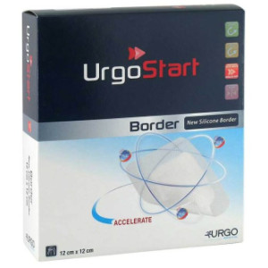 URGOSTART Border 12x12 cm Schaumstoffwundverband