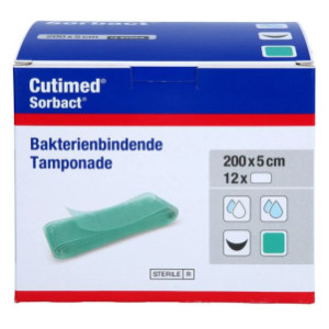CUTIMED Sorbact Tamponaden 2x50 cm