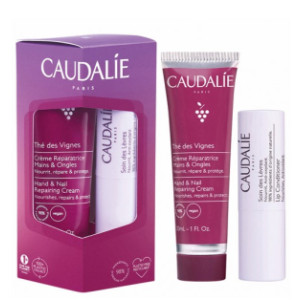 CAUDALIE The des vignes LipHand Creme Duo