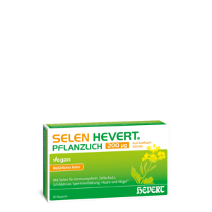 SELEN HEVERT pflanzlich 200 μg Kapseln