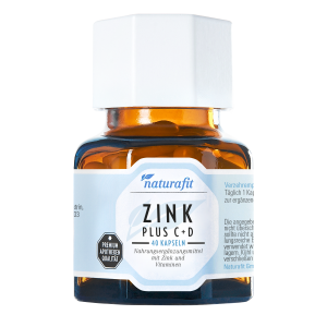NATURAFIT Zink Plus C+D Kapseln