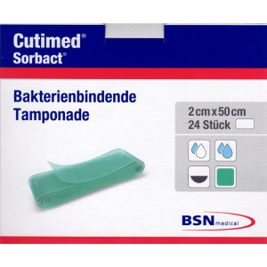 CUTIMED Sorbact Tamponaden 2x50 cm