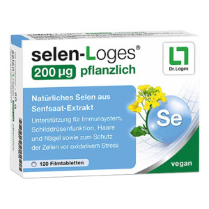 SELEN-LOGES 200 μg pflanzlich Filmtabletten