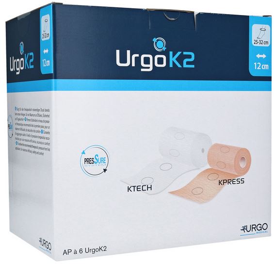 URGOK2 Kompr.Syst.12cm Knöchelumf.25-32cm