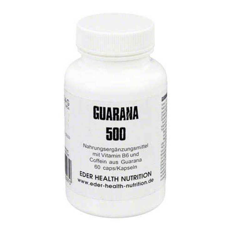 Guarana 500 Kapseln 60 St 60 St Guarana 500 Kapseln 60 St 60 St