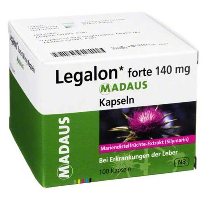 Legalon forte Hartkapseln 100 St