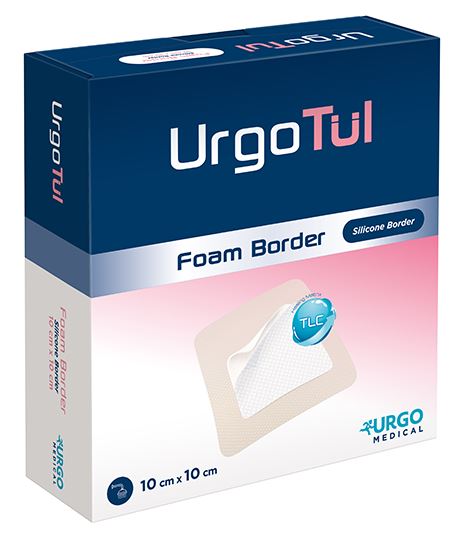 URGOTÜL Foam Border 10x10 cm Verband