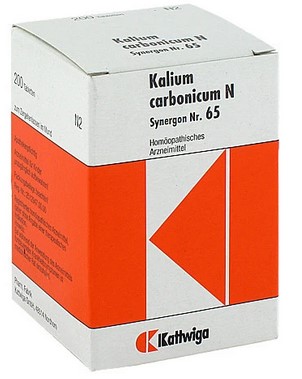 SYNERGON KOMPLEX 65 Kalium carbonicum S Tabletten