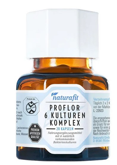 NATURAFIT Proflor 6 Bakterienkulturen Komplex Kps.