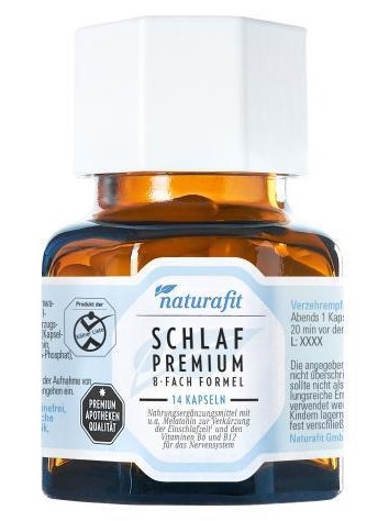 NATURAFIT Schlaf Premium 8-fach Formel Kapseln NATURAFIT Schlaf Premium 8-fach Formel Kapseln