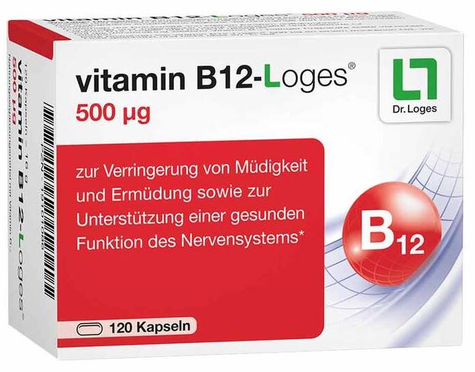VITAMIN B12-LOGES 500 μg Kapseln