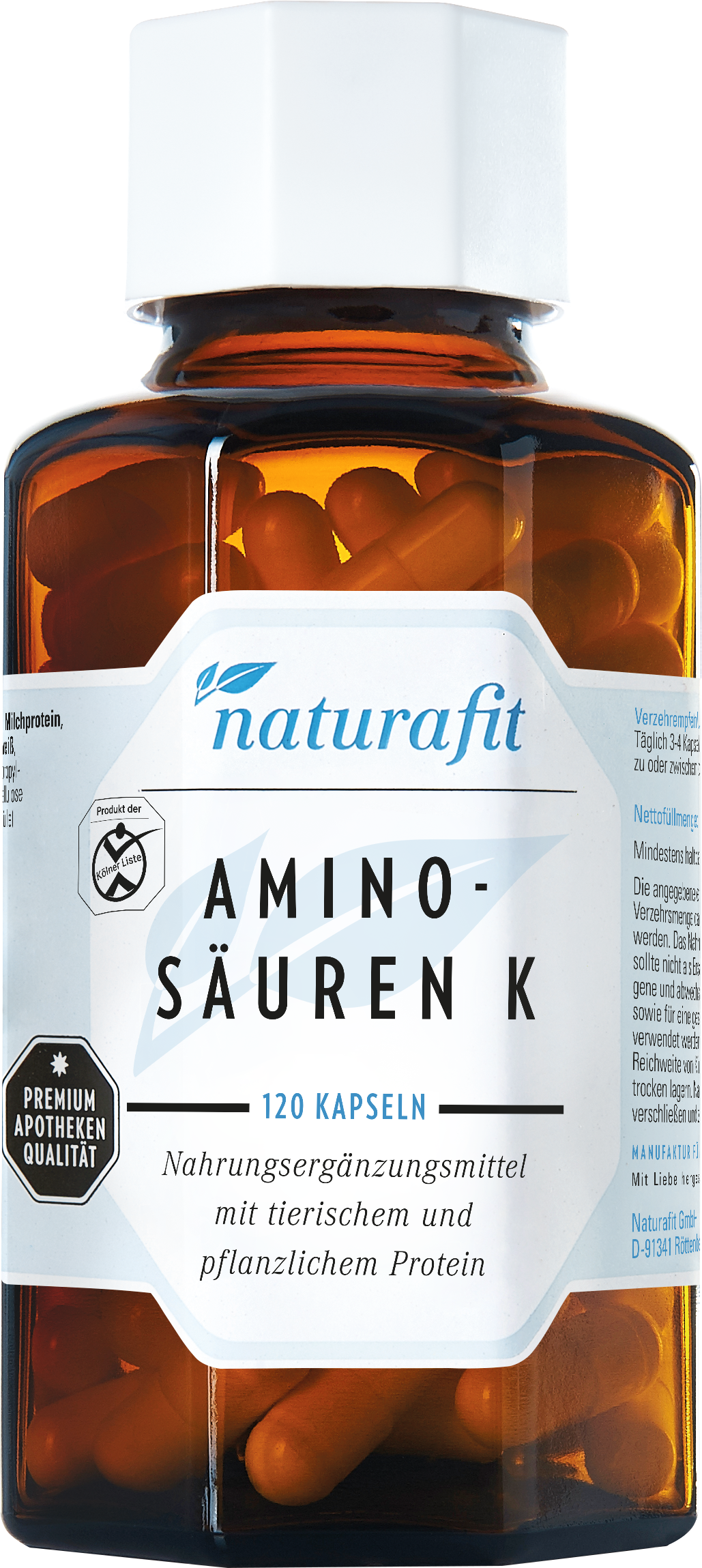 NATURAFIT Aminosäuren K Kapseln NATURAFIT Aminosäuren K Kapseln