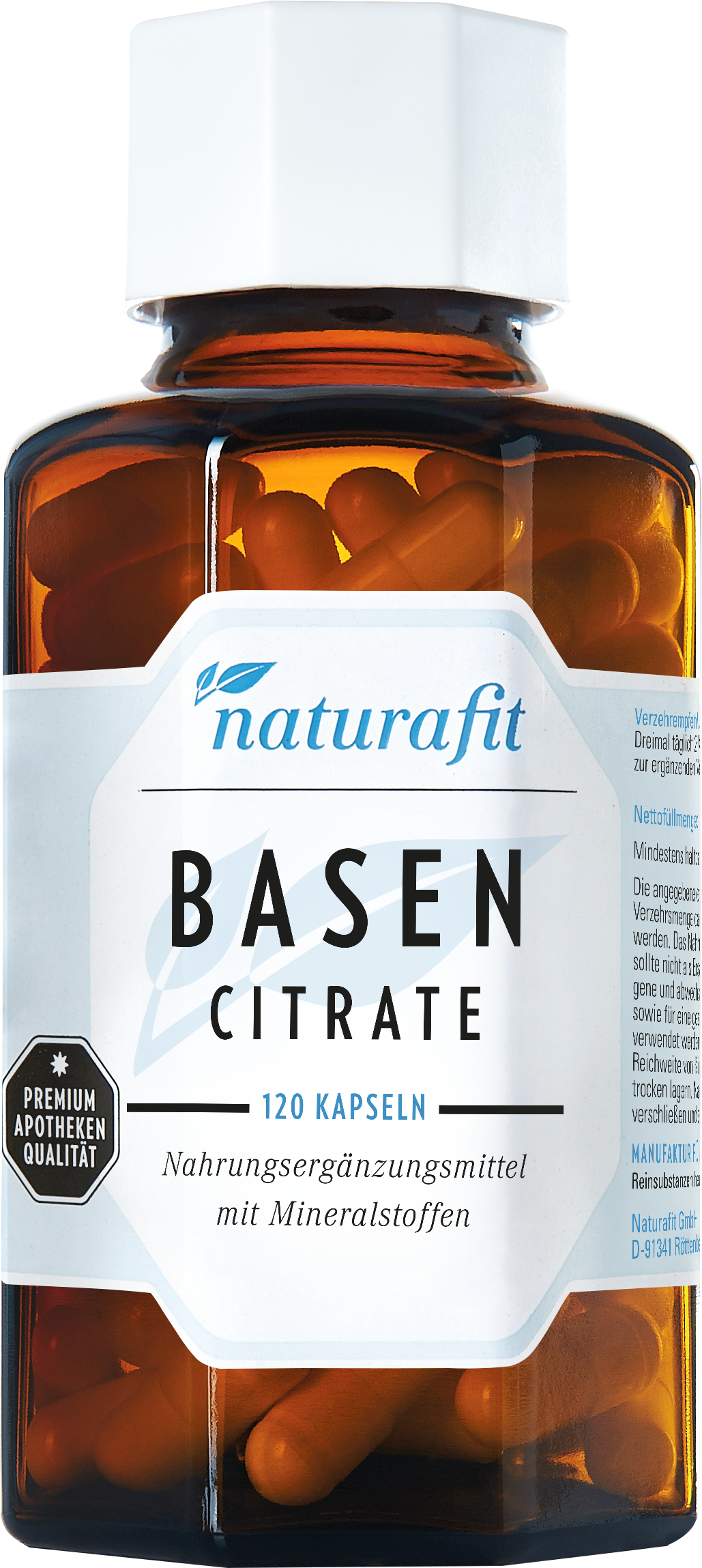 NATURAFIT Basencitrate Kapseln NATURAFIT Basencitrate Kapseln