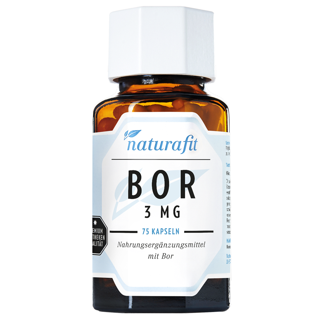 NATURAFIT Bor 3 mg Kapseln NATURAFIT Bor 3 mg Kapseln