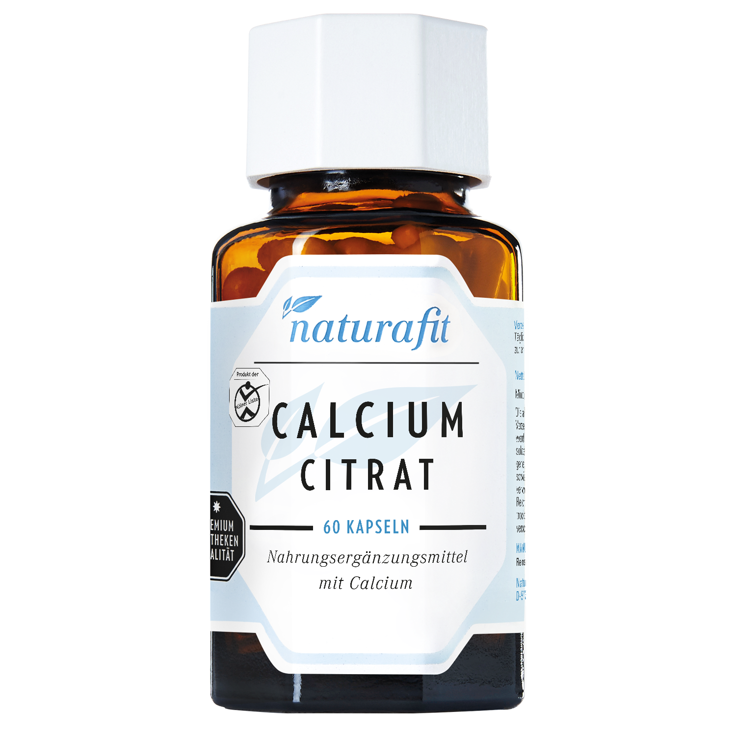Naturafit Calcium Citrat Kapseln 60 St Naturafit Calcium Citrat Kapseln 60 St