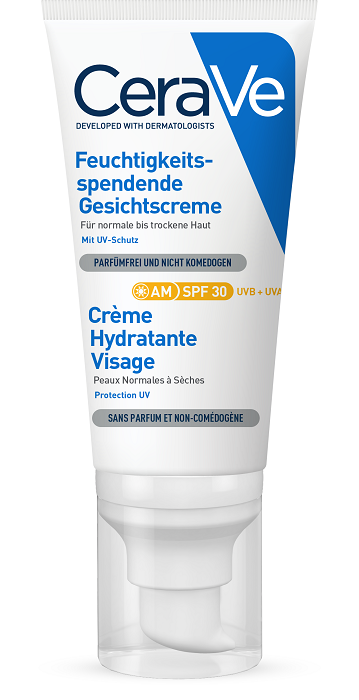CERAVE feuchtigkeitsspendende Gesichtscreme SPF 30 CERAVE feuchtigkeitsspendende Gesichtscreme SPF 30