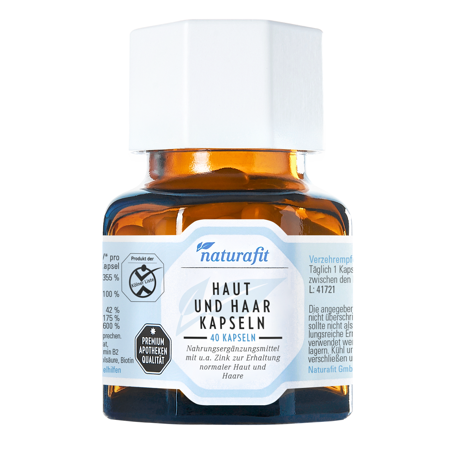 NATURAFIT Haut und Haarkapseln