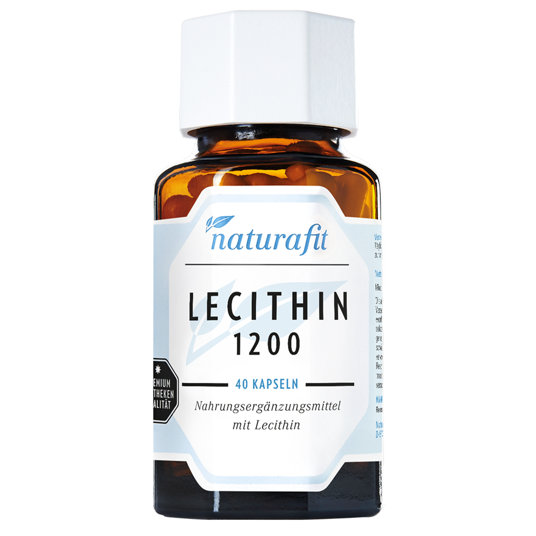 Naturafit Lecithin 1200 Kapseln 40 St Naturafit Lecithin 1200 Kapseln 40 St