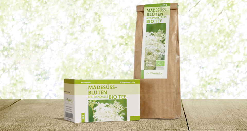 Mädesüssblüten Dr.Pandalis Bio Tee 100 g Mädesüssblüten Dr.Pandalis Bio Tee 100 g