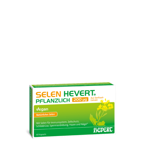 SELEN HEVERT pflanzlich 200 μg Kapseln SELEN HEVERT pflanzlich 200 μg Kapseln