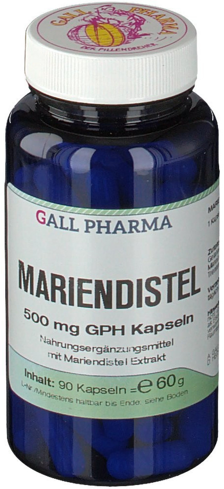 MARIENDISTEL 500 mg vegan GPH Kapseln MARIENDISTEL 500 mg vegan GPH Kapseln