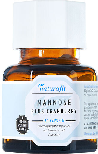 NATURAFIT Mannose plus Cranberry Kapseln NATURAFIT Mannose plus Cranberry Kapseln